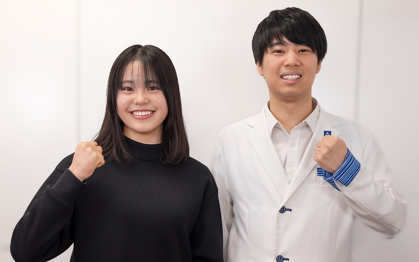 画像：Yさん&有根元先生