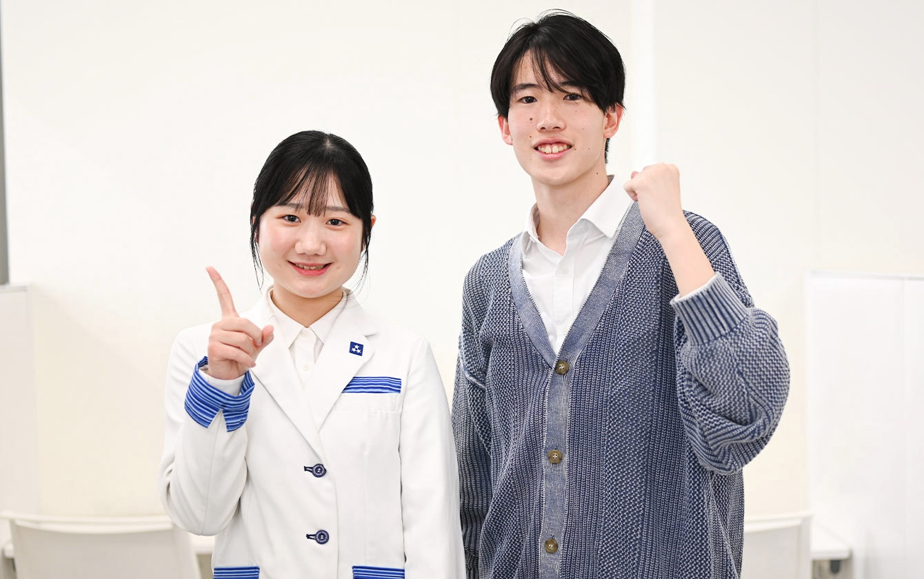 画像：北原さん&東野先生